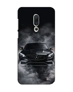 Чохол для Meizu 15 з картинкою «Mercedes у диму»