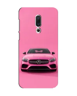 Чехол для Meizu 15 с картинкой «Розовый Mercedes AMG»