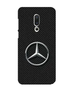 Чехол для Meizu 15 с картинкой «Карбоновый Mercedes стиль»