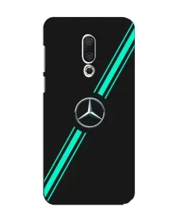 Чехол для Meizu 15 с картинкой «Спортивные линии Mercedes»