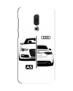 Чехол для Meizu 15 с картинкой «Audi — контрастный дизайн» Чехол для Meizu 15 с картинкой «Audi — контрастный дизайн»