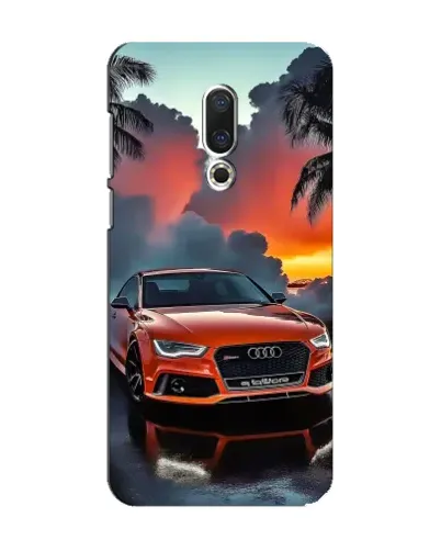Чехол для Meizu 15 с картинкой «Audi — закат» Чехол для Meizu 15 с картинкой «Audi — закат»
