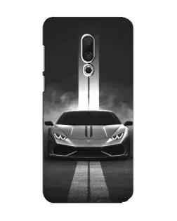 Чехол для Meizu 15 с картинкой «Lamborghini симметрия дорог»