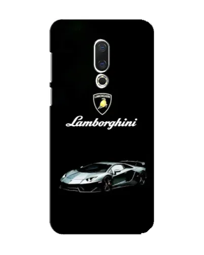 Чехол для Meizu 15 с картинкой «Логотип Lamborghini классика»