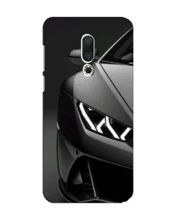 Чехол для Meizu 15 с картинкой «Lamborghini фары детализация»