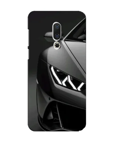 Чехол для Meizu 15 с картинкой «Lamborghini фары детализация»