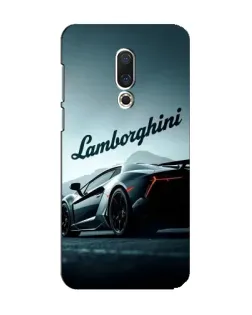 Чехол для Meizu 15 с картинкой «Классическая надпись Lamborghini»