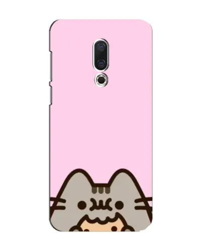 Чехол для Meizu 15 с картинкой «Pusheen и печенье»