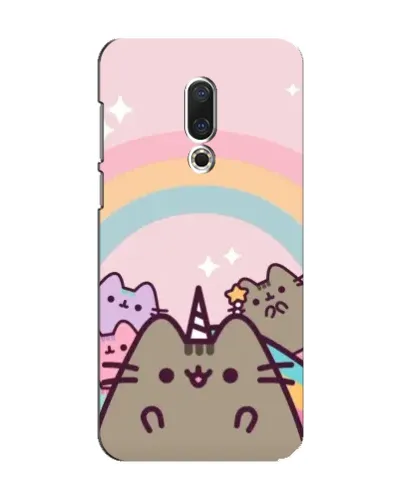 Чехол для Meizu 15 с картинкой «Единорог Pusheen»