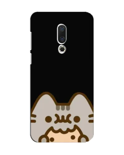 Чехол для Meizu 15 с картинкой «Пушин на черном»