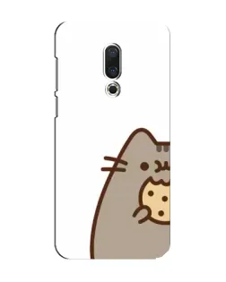 Чехол для Meizu 15 с картинкой «Пушин с печеньем»