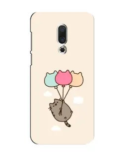 Чехол для Meizu 15 с картинкой «Пушин на шариках»