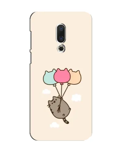 Чехол для Meizu 15 с картинкой «Пушин на шариках»