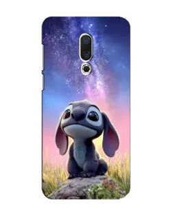 Чехол для Meizu 15 с картинкой «Стич на рассвете»