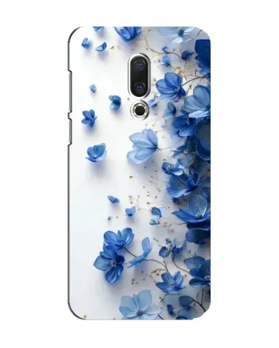 Чохол для Meizu 15 з картинкою «Блакитний квітковий каскад» Чохол для Meizu 15 з картинкою «Блакитний квітковий каскад»