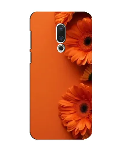 Чохол для Meizu 15 з картинкою «Помаранчеві гербери» Чохол для Meizu 15 з картинкою «Помаранчеві гербери»
