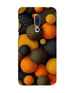 Чохол для Meizu 15 з картинкою «Об'ємні помаранчеві сфери» Чохол для Meizu 15 з картинкою «Об'ємні помаранчеві сфери»