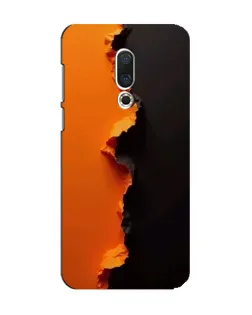 Чохол для Meizu 15 з картинкою «Помаранчевий розлом» Чохол для Meizu 15 з картинкою «Помаранчевий розлом»