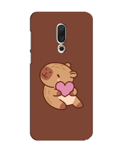 Чехол для Meizu 15 с картинкой «Капибара с сердцем» Чехол для Meizu 15 с картинкой «Капибара с сердцем»