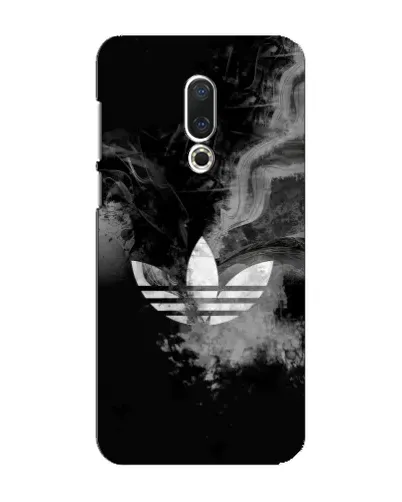 Чехол для Meizu 16 Plus с картинкой «Абстрактный дым Adidas»