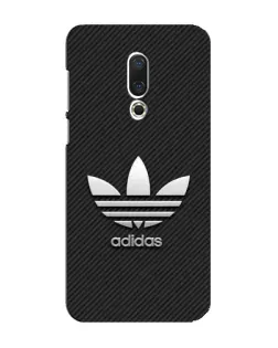 Чехол для Meizu 16 Plus с картинкой «Adidas Карбоновая текстура»