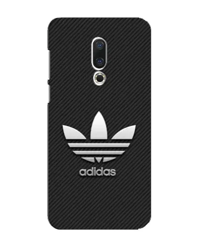 Чехол для Meizu 16 Plus с картинкой «Adidas Карбоновая текстура»