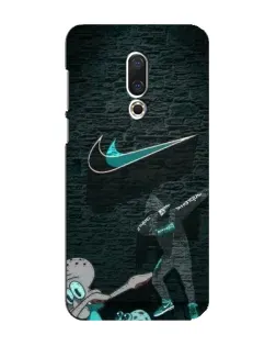 Чехол для Meizu 16 Plus с картинкой «Спортивный арт Nike»
