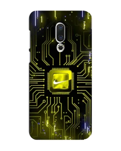 Чехол для Meizu 16 Plus с картинкой «Nike — золотая искра» Чехол для Meizu 16 Plus с картинкой «Nike — золотая искра»