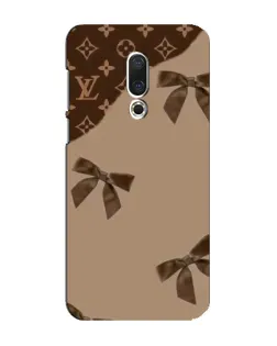 Чехол для Meizu 16 Plus с картинкой «LV — кофейный атлас» Чехол для Meizu 16 Plus с картинкой «LV — кофейный атлас»