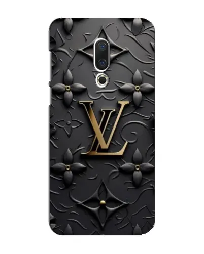 Чехол для Meizu 16 Plus с картинкой «Кожаная текстура LV»