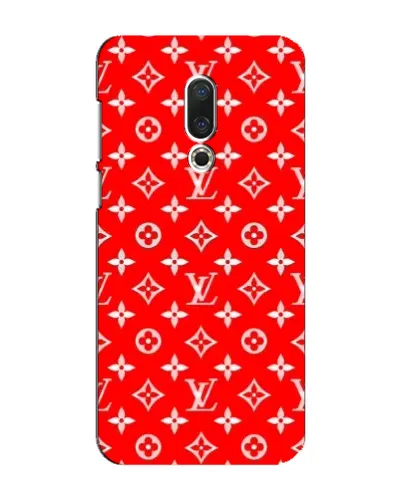 Чехол для Meizu 16 Plus с картинкой «Яркий паттерн LV»