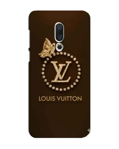 Чехол для Meizu 16 Plus с картинкой «LV — золотая печать»