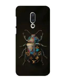 Чехол для Meizu 16 Plus с картинкой «LV — мраморный принт»
