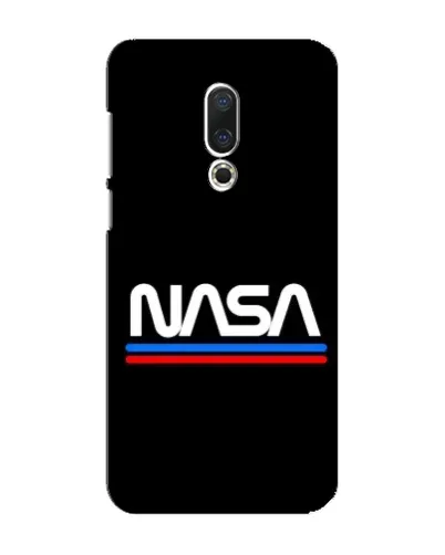 Чехол для Meizu 16 Plus с картинкой «NASA — классика Red Blue»