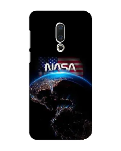 Чехол для Meizu 16 Plus с картинкой «Земля из космоса NASA»
