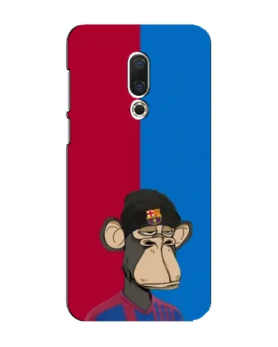 Чехол для Meizu 16 Plus с картинкой «Bored Ape — фанат Барсы»