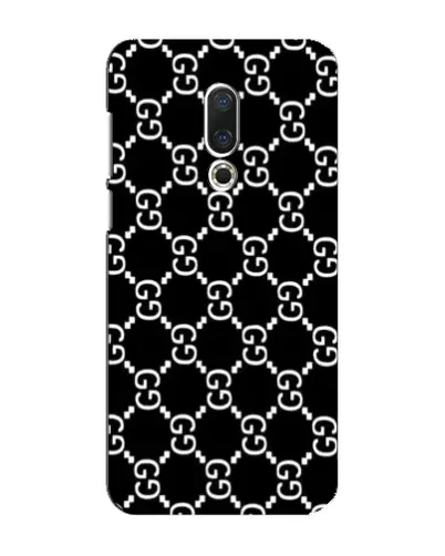 Чехол для Meizu 16 Plus с картинкой «Gucci — сетчатый паттерн»