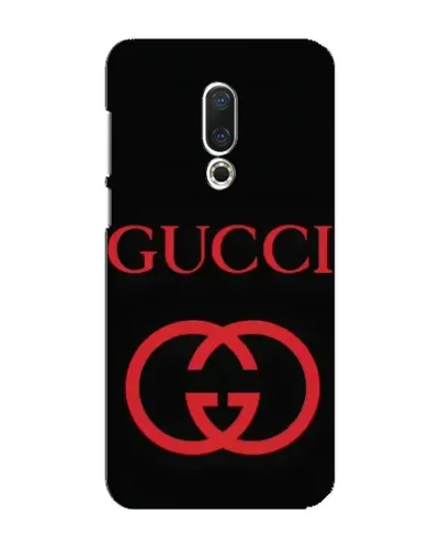 Чехол для Meizu 16 Plus с картинкой «Gucci — красный логотип»