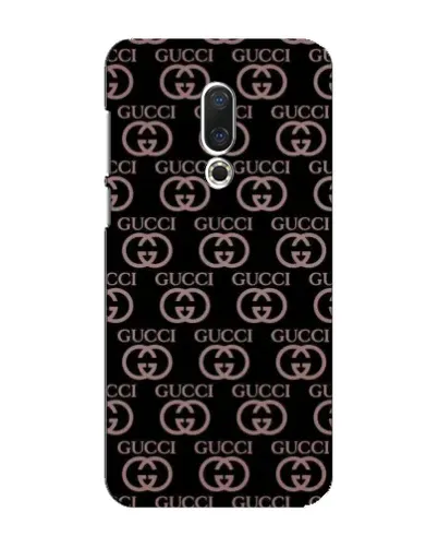 Чехол для Meizu 16 Plus с картинкой «Классическая монограмма Gucci»