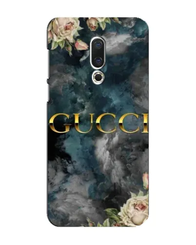Чехол для Meizu 16 Plus с картинкой «Абстрактные цветы Gucci»