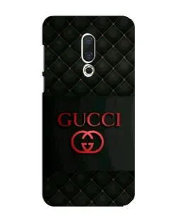 Чехол для Meizu 16 Plus с картинкой «Gucci — стеганый черный»