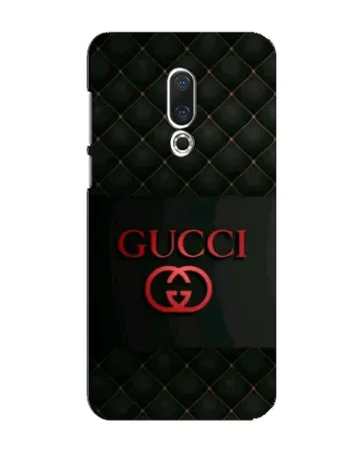 Чехол для Meizu 16 Plus с картинкой «Gucci — стеганый черный»