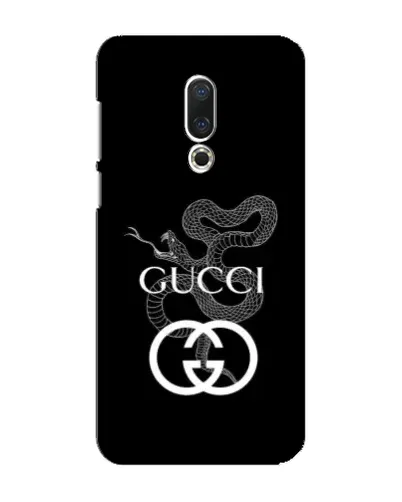Чехол для Meizu 16 Plus с картинкой «Gucci — серебряная змея»