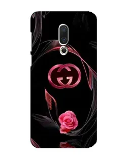 Чехол для Meizu 16 Plus с картинкой «Gucci — неоновая роза»