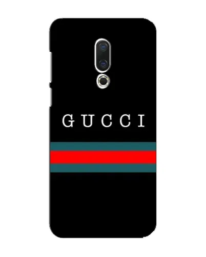 Чехол для Meizu 16 Plus с картинкой «Gucci — красный пояс»