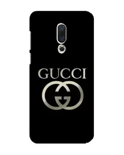 Чехол для Meizu 16 Plus с картинкой «Gucci — золото на черном»