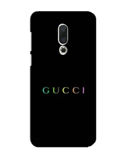 Чехол для Meizu 16 Plus с картинкой «Gucci — неоновый минимализм»