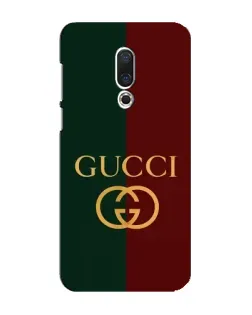 Чехол для Meizu 16 Plus с картинкой «Gucci — темно-зеленый градиент»