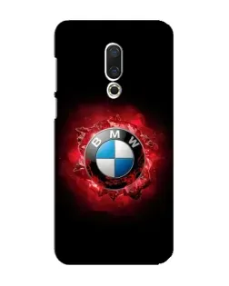 Чехол для Meizu 16 Plus с картинкой «Логотип BMW — вспышка»