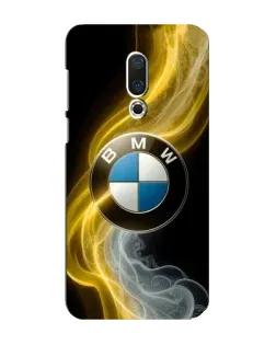 Чехол для Meizu 16 Plus с картинкой «Золотистый дым BMW»
